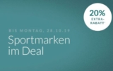 Engelhorn Mode Weekend-Deal: 20% Sportmarken Bekleidung und Schuhe