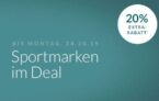 Engelhorn Mode Weekend-Deal: 20% Sportmarken Bekleidung und Schuhe