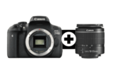 CANON EOS 750D Spiegelreflexkamera mit 18-55 mm Objektiv für 529,- Euro abzgl. 40,- Euro Cashback