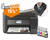 Saturn Card Deal: EPSON EcoTank ET-4750 4-in-1 Multifunktionsdrucker für nur 296,65 Euro (statt 349,- Euro)