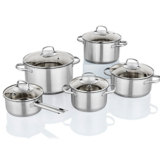 5-teiliges ERNESTO Topfset aus Edelstahl für nur 69,99€ inkl. Versand