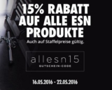 15% Gutschein auf alle ESN Protein Pulver bei Fitmart!