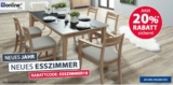 20% Rabatt auf ausgewählte Esszimmer Artikel im Dänischen Bettenlager