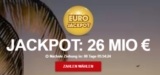 1 Tippfeld EuroJackpot  + 10 Rubbellose für nur 1,- Euro bei LottoPalace