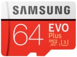 SAMSUNG Evo Plus Micro-SDXC Speicherkarte (64 GB, 100 MB/s) für nur 9,- Euro inkl. Versand