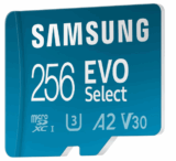 Samsung EVO Select (2024) 256 GB microSD-Karte + SD-Adapter für nur 17,99€ bei Prime-Versand