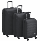 Fabrizio Koffer-Set 10163-0100 mit 3 Koffern in den Größen S,M+L in schwarz für 84,30 Euro inkl. Versand!