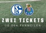 2x Schalke Champions League Tickets gegen 10.004 Fanmeilen