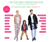 [AMAZON] Tipp! Neuer Fashion-Gutscheine im Wert von 15,- Euro für ausgewählte Artikel – nur für Prime, Student oder Family Mitglieder