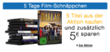 [AMAZON] Letzter Tag! 5-Tage-Film-Schnäppchen mit 5,- Euro Rabatt auf 5 bestellte Artikel – besonders attraktiv bei Serien