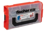 fischer FIXtainer PowerFast II Spanplattenschrauben-Sortimentsbox mit 700 Schrauben und 2 Bits für 19,99€