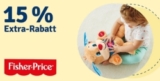 Letzter Tag: 15% Rabatt auf Artikel von FisherPrice bei myToys