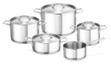 Fissler gourmet regio Edelstahl-Topfset (5-tlg., Induktion geeignet) für nur 99,99 Euro inkl. Versand