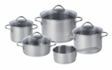Top! 5-teiliges Fissler Vienna Edelstahl Kochtopf-Set für nur 62,54 Euro inkl. Versand