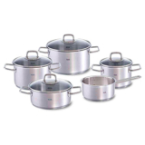 5-teiliges Fissler Viseo Edelstahl-Topfset für nur 253,76€ inkl. Versand (statt 304€)