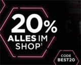 20% Rabatt auf das gesamte Sortiment im Fitmart Onlineshop