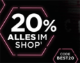 20% Rabatt auf das gesamte Sortiment im Fitmart Onlineshop