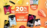 20% Rabatt auf Bestseller-Produkte von ESN im Fitmart Onlineshop!