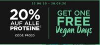 20% Rabatt auf alle Proteine bei Fitmart!