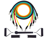 5er-Set Fitnessbänder mit verschiedenen Widerständen für nur 7,99 Euro