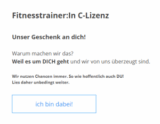 Komplett kostenlose Fitnesstrainer:In C-Lizenz zum Black Friday bei HSFA-Hamburg