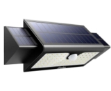 Zanflare Solar Außenlampe mit Bewegungsmelder und 71 LEDs für nur 14,99 Euro