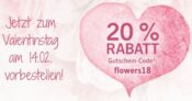 Letzte Chance! 20% LIDL Blumen Valentinstag Gutscheincode