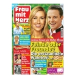 Knaller! Halbjahresabo der Zeitschrift Frau mit Herz für nur 59,80 Euro und dazu 60,- Euro Amazon Gutschein als Prämie