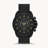 Fossil Hybrid Smartwatch HR Bronson (44 mm, Lederarmband) ab nur 118,40€ (statt 179€)