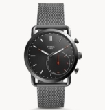 Herren Hybrid Smartwatch Commuter Edelstahl Grau für nur 100,- Euro inkl. Versand
