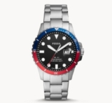 Fossil Herrenuhr FB-01 3-Zeiger/Datum Edelstahl für nur 54,40 Euro inkl. Versand