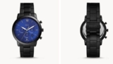 Fossil Herrenuhr Neutra Chronograph (Edelstahl, schwarz) für nur 95,- Euro inkl. Versand