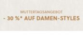 Muttertagsangebote bei Fossil: 30% Rabatt auf Damenuhren und Schmuck + 15% Newsletter Rabatt