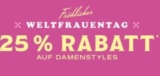 25% Rabatt auf Damenstyles zum Weltfrauentag bei Fossil