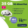freenet Allnet Flat (Vodafone 40 GB / Telekom 35 GB) für mtl. 19,99€ + Meta Quest 3S ab 49€ + 150€ Bonus