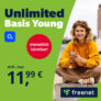 freenet Allnet Unlimited Basis Young für mtl. 11,99€ – bis 28 Jahre!