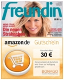 [FREUNDIN] Fast gratis! Halbjahres-Abo der Zeitschrift „freundin“ durch einen 30,- Euro Amazon Gutschein für effektiv nur 3,80 Euro
