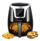 Wieder da: CRZDEAL Heißluftfritteuse mit 1500 W für nur 59,99 Euro durch Gutscheincode