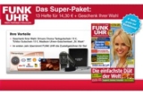 [FUNKUHR] Tipp! 21 Ausgaben der Funk Uhr bekommen und dabei effektiv sogar 70 Cent Gewinn machen!