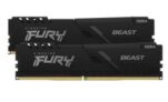 Kingston FURY Beast Schwarz 16GB Kit (2x8GB) DDR4-3200 CL16 für nur 57,79€ inkl. Versand