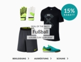 Engelhorn Sports Weekly Deal: – 15% Rabatt auf ausgewählte Fußballartikel