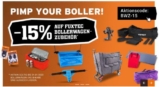 15% Rabatt auf das Bollerwagen-Zubehör im Fuxtec-Onlineshop