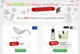[GALERIA-KAUFHOF.DE] Verschiedene neue Rabattaktionen bei den Galeria Kaufhof Sonntagsangeboten!