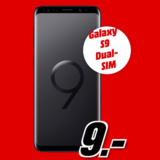 Verschiedene Samsung Galaxy S9/S9+ Angebote inkl. Vertrag – z.B. MD Vodafone Flat Allnet Comfort mtl. 19,99 Euro + Galaxy S9 Dual-SIM für einmalig 9,- Euro