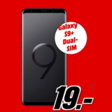 MD Vodafone Comfort Allnet mit 2GB Daten für mtl. 26,99 Euro + Samsung Galaxy S9+ für einmalig 19,- Euro