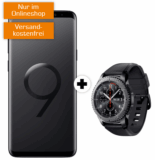 o2 Free M Boost mit 20GB Daten für mtl. 34,99 Euro + Samsung Galaxy S9+ & Gear S3 frontier für nur einmalig 4,99 Euro