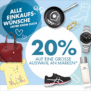 Nur noch heute! 20% Rabatt auf viele Kategorien (Mode, Schmuck, Düfte, Sport uvm.) bei Galeria