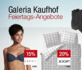 Die Galeria Kaufhof Feiertags-Angebote mit vielen verschiedenen Rabattaktionen