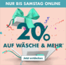 Galeria Onlineshop: 20% Rabatt auf Uhren & Schmuck, Wäsche, Taschen & Koffer und Sport