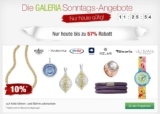 [GALERIA KAUFHOF] Galeria Sonntags Angebote! z.B. 10% Rabatt auf alle Auerhahn Artikel (z.B. Bestecksets)